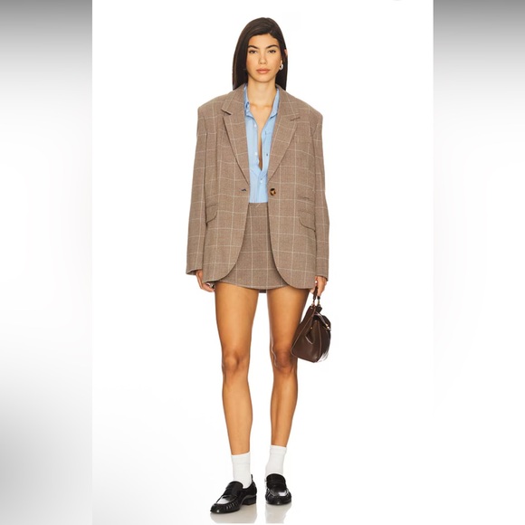 NWOT Free People Papercut Pinstripe Blazer (size S) - Picture 5 of 16